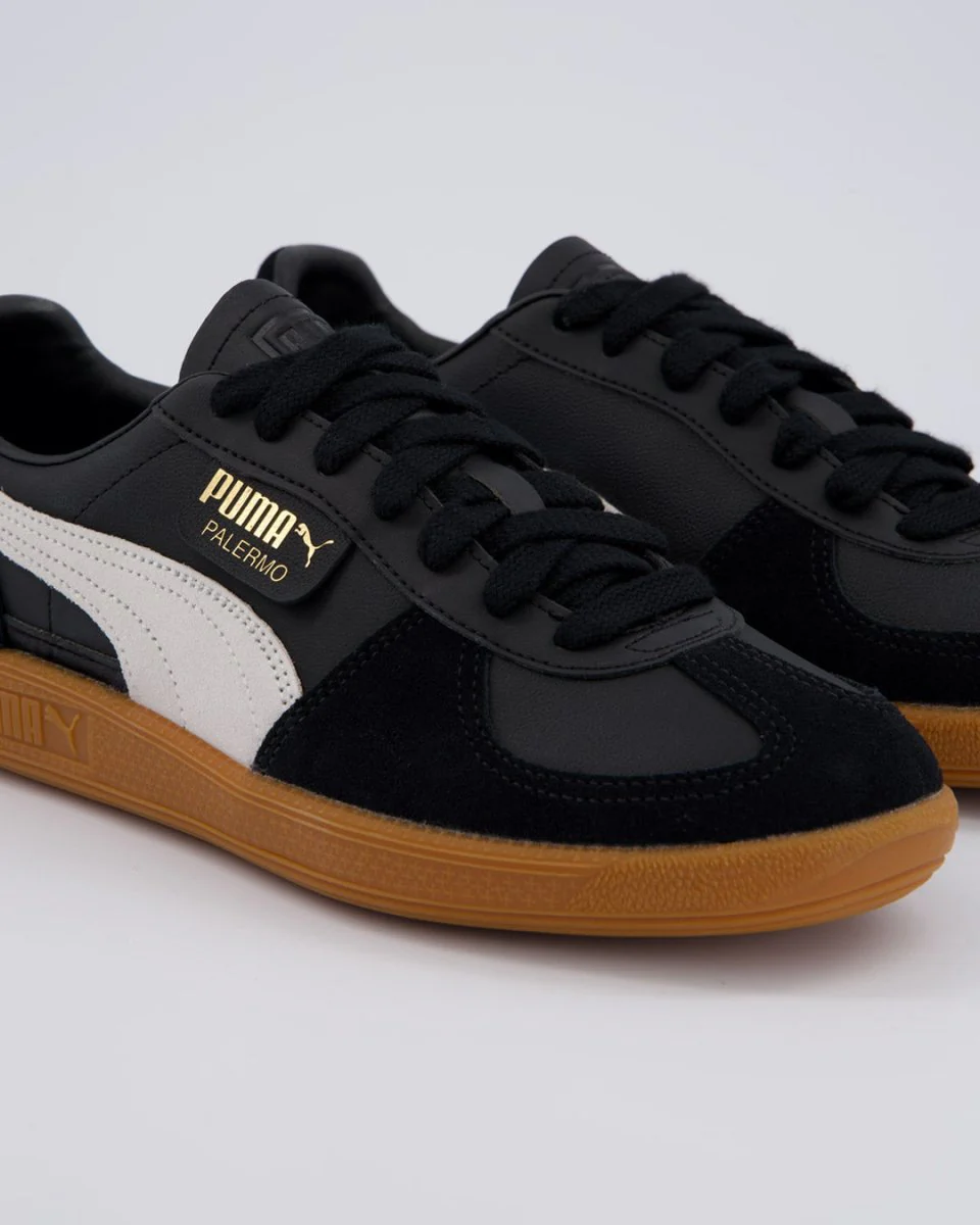 Puma Palermo Negro Y Blanco Hombre - Image 2