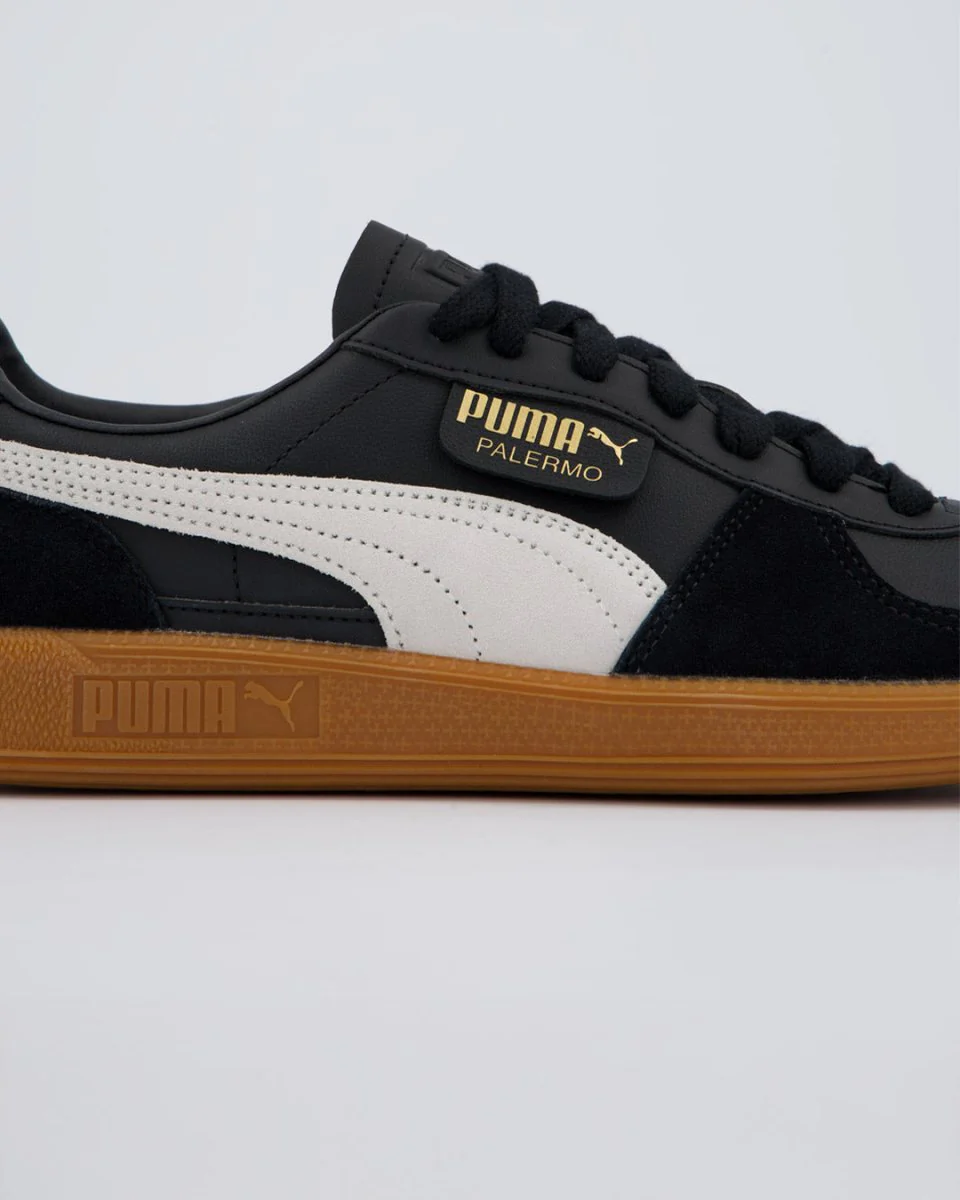 Puma Palermo Negro Y Blanco Hombre - Image 3