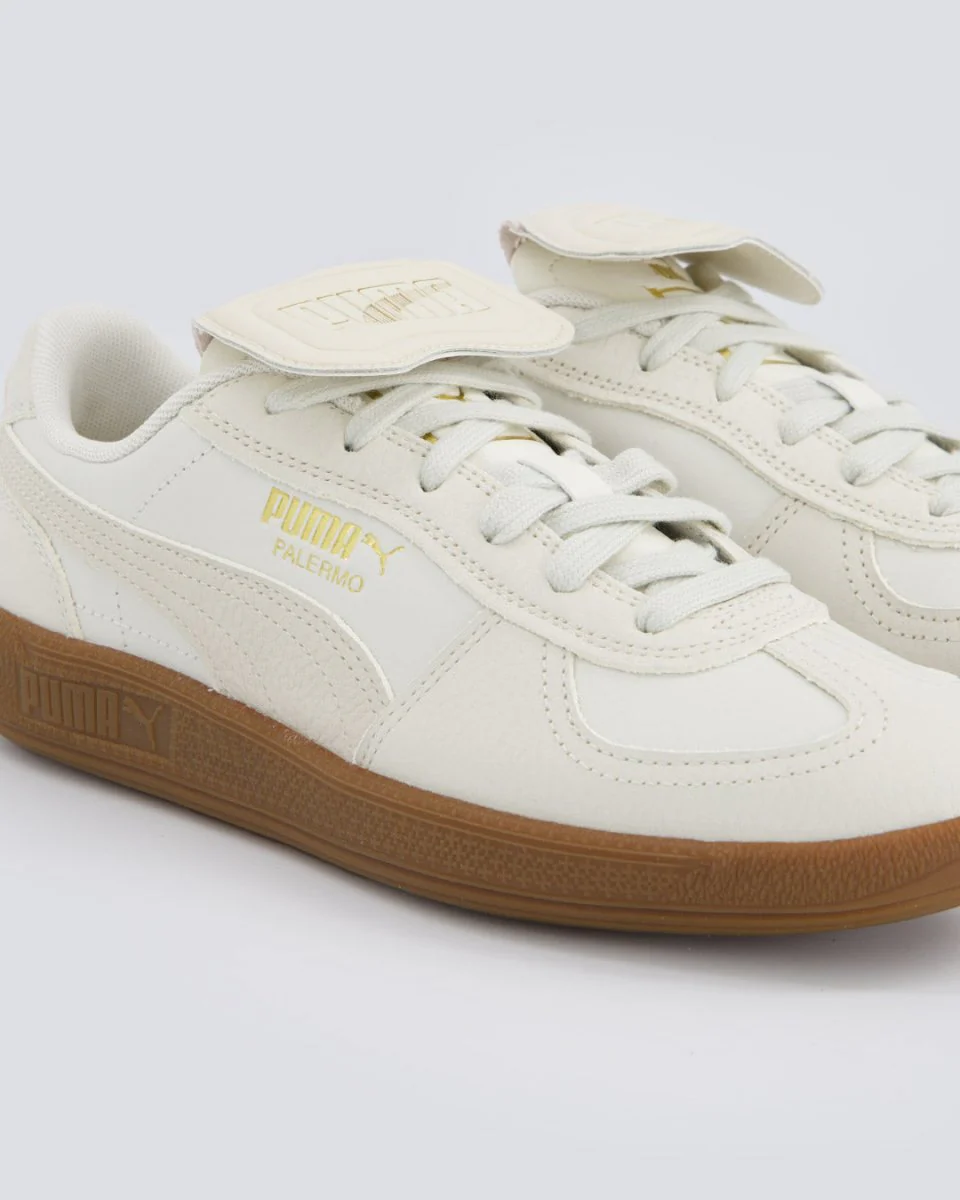 Puma Palermo Premium Beige Mujer - Image 3