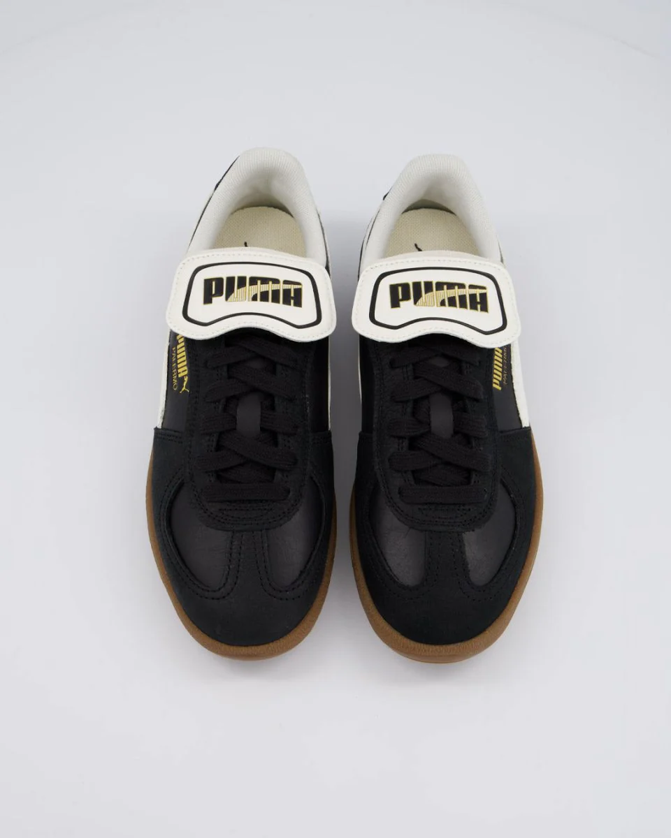 Puma Palermo Premium Negro Y Blanco Mujer - Image 4