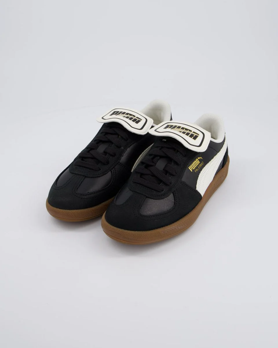 Puma Palermo Premium Negro Y Blanco Mujer - Image 5