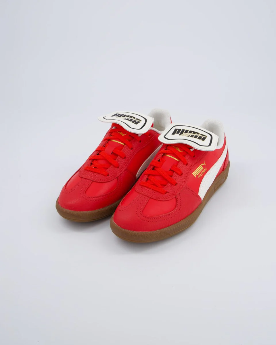 Puma Palermo Premium Rojo Mujer - Image 6