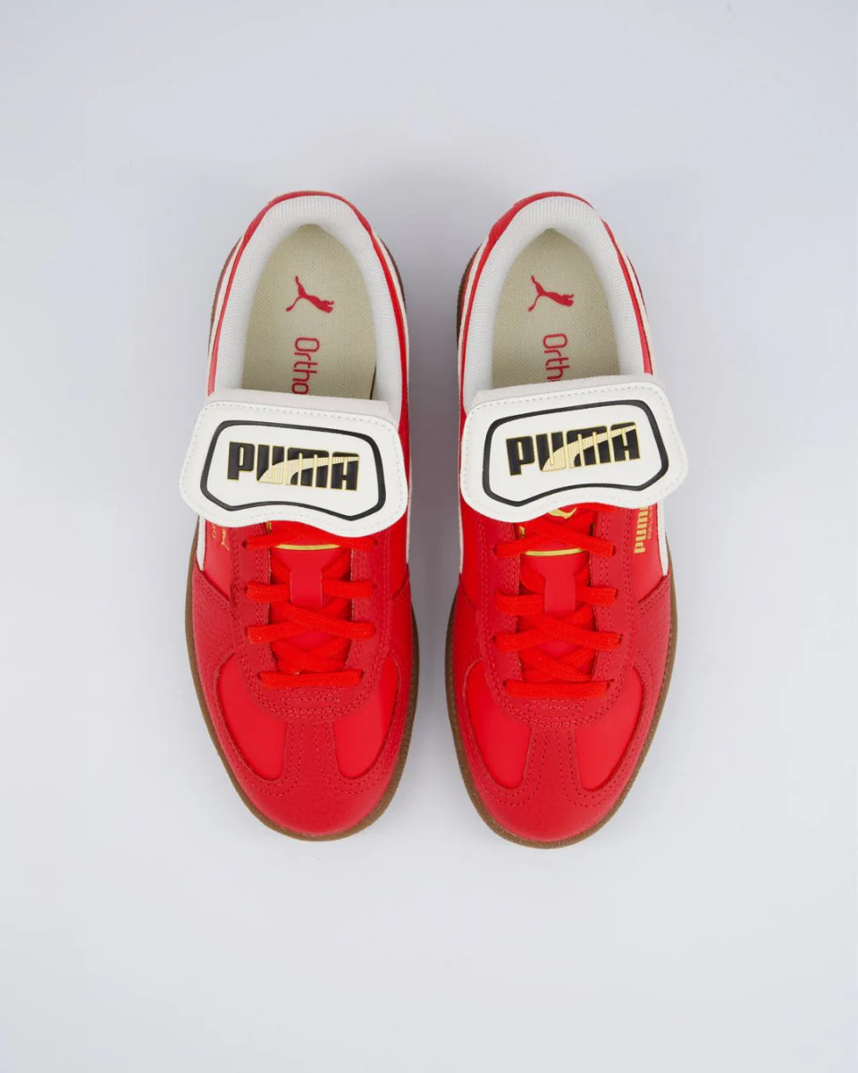 Puma Palermo Premium Rojo Mujer - Image 4