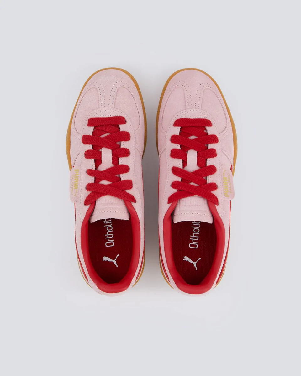 Puma Palermo Premium Rosa Y Rojo Mujer - Image 3