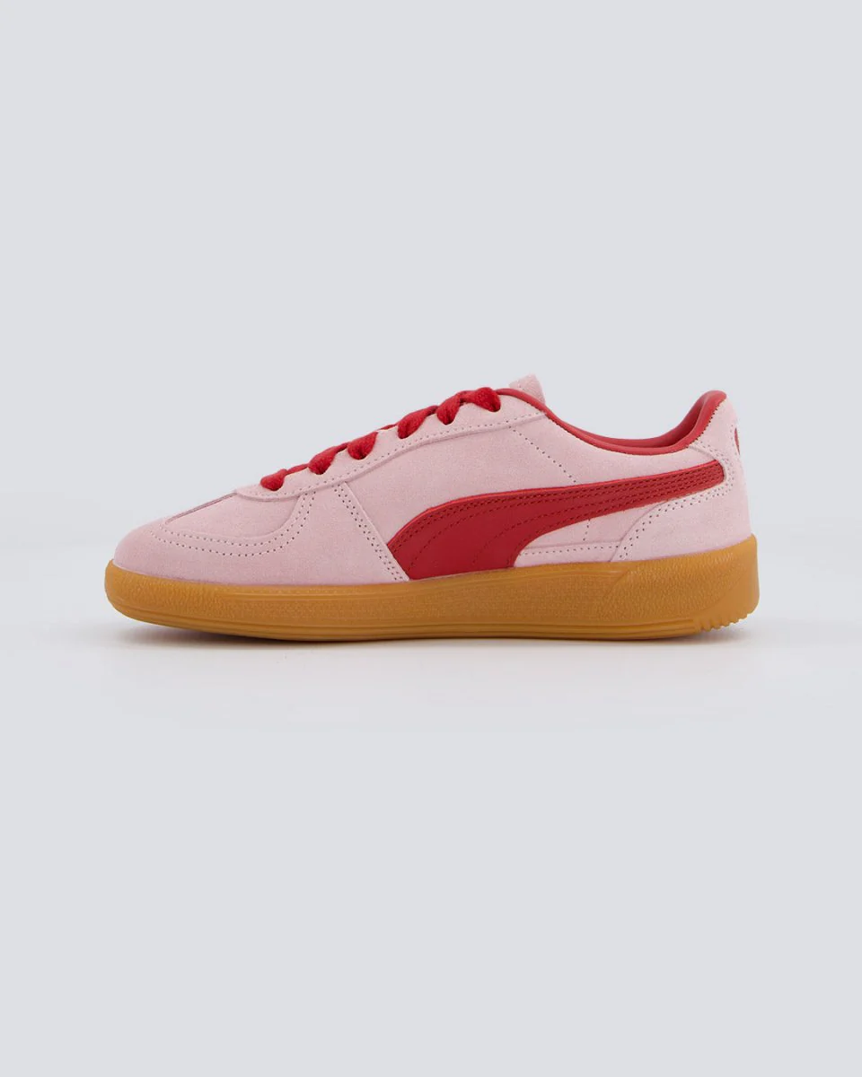 Puma Palermo Premium Rosa Y Rojo Mujer - Image 4