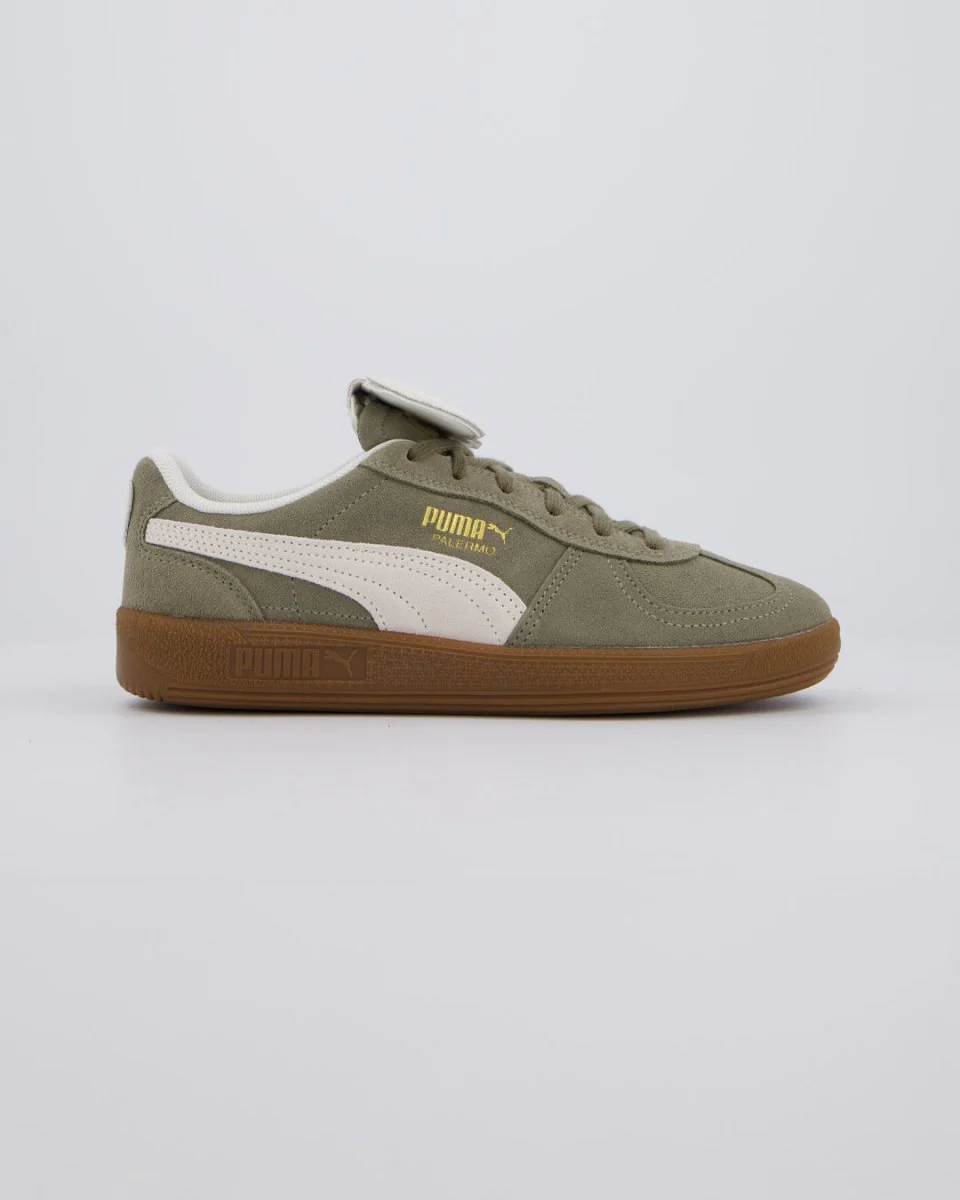 Puma Palermo Premium Taupe Verde Mujer