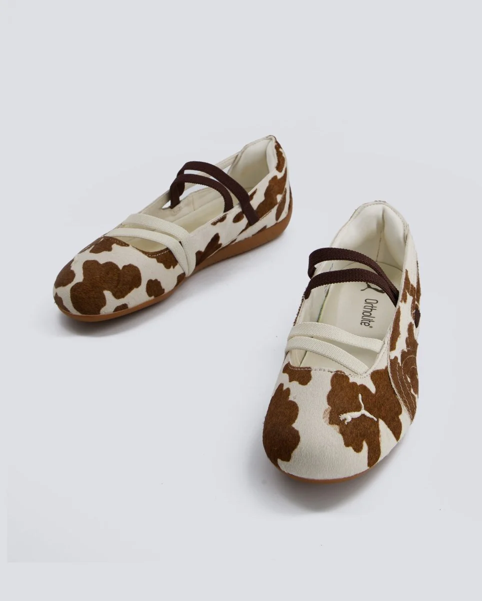 Puma Speedcat Bailarinas Cow Print Mujer - Image 3