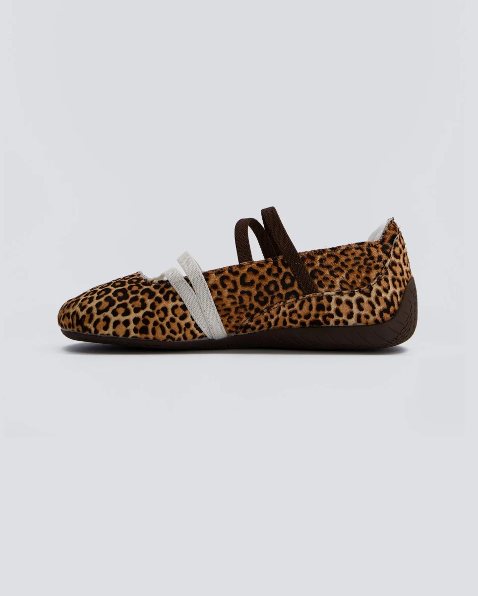 Puma Speedcat Bailarinas Leopard Marrón Mujer - Image 5