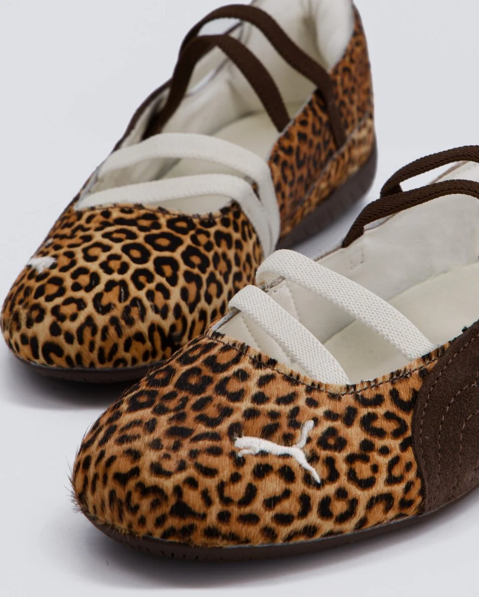 Puma Speedcat Bailarinas Leopard Marrón Mujer - Image 6