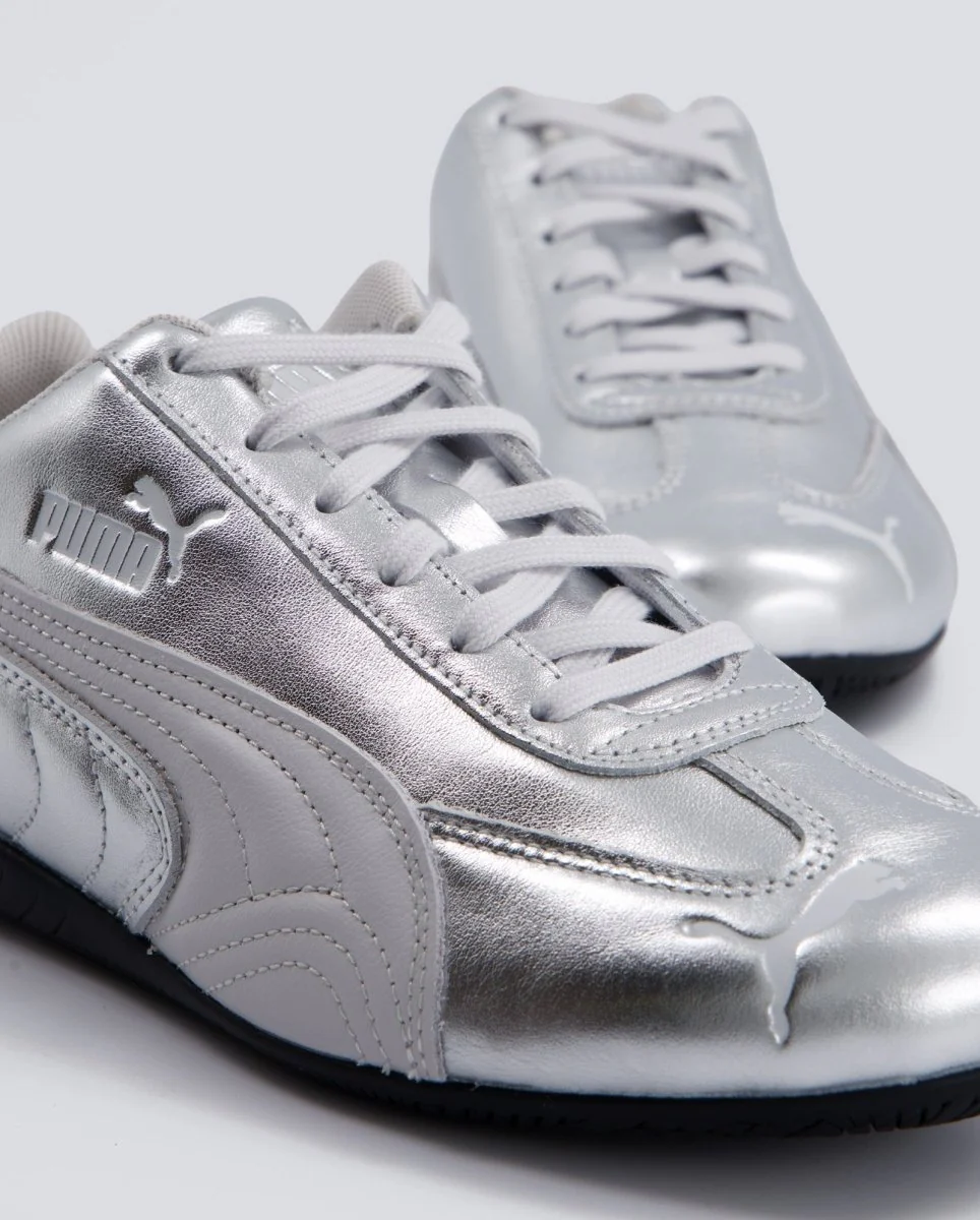 Puma Speedcat Silver Feather Gris Mujer - Image 3