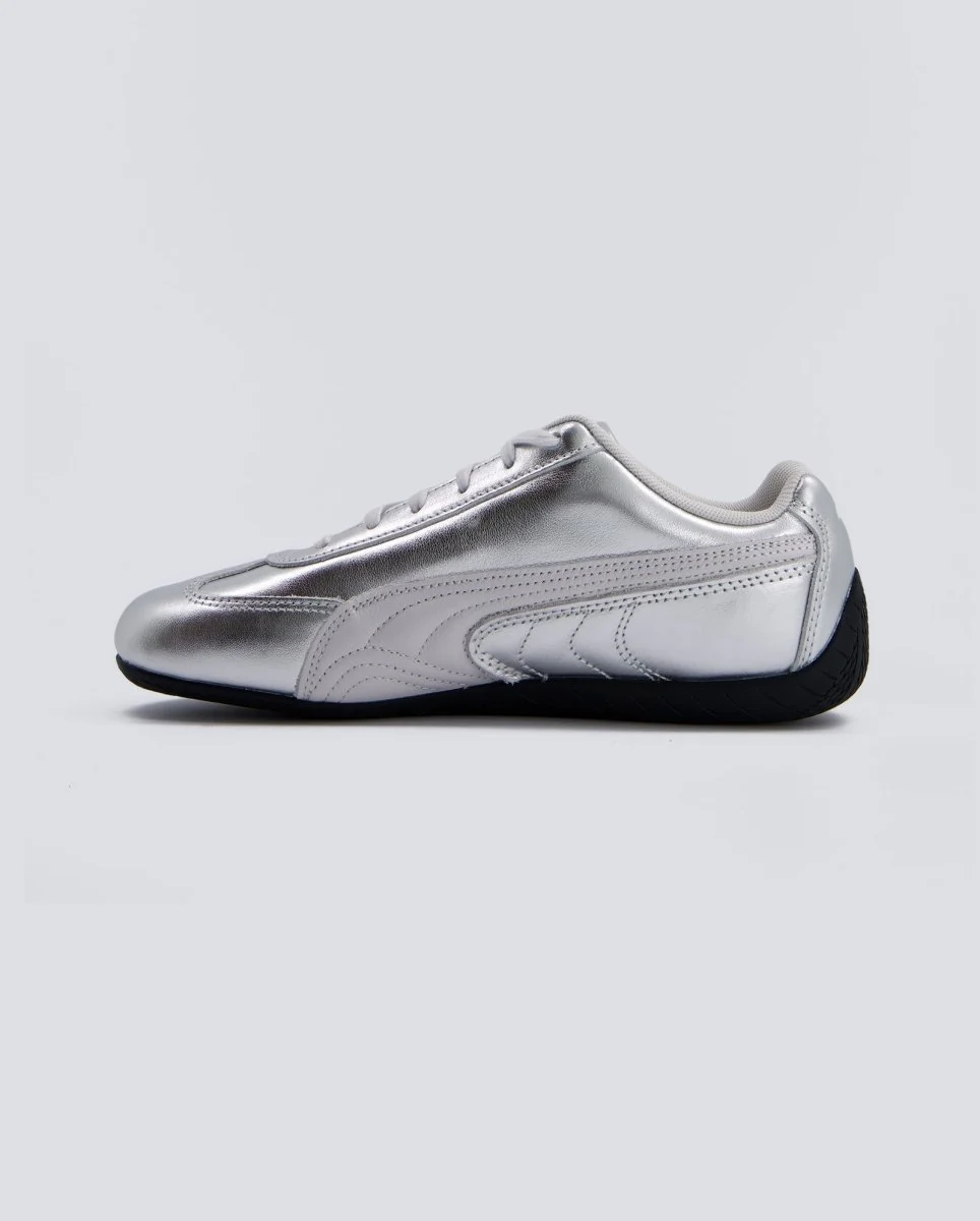 Puma Speedcat Silver Feather Gris Mujer - Image 5