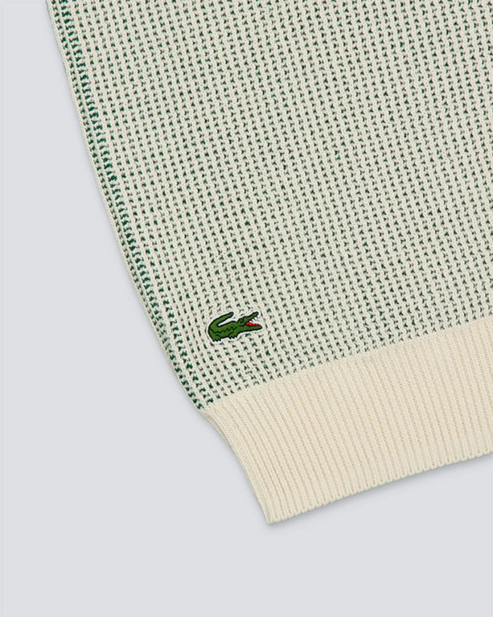Jersey Lacoste Ribbed Jacquard Chunky Hombre - Image 4