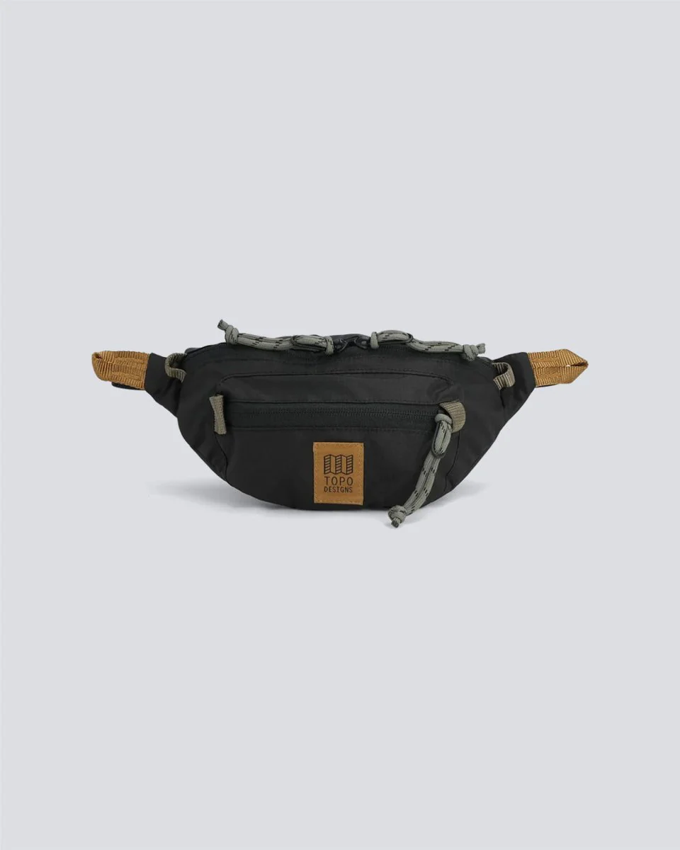 Riñonera Topo Designs Mountain Waist Pack Negro Unisex