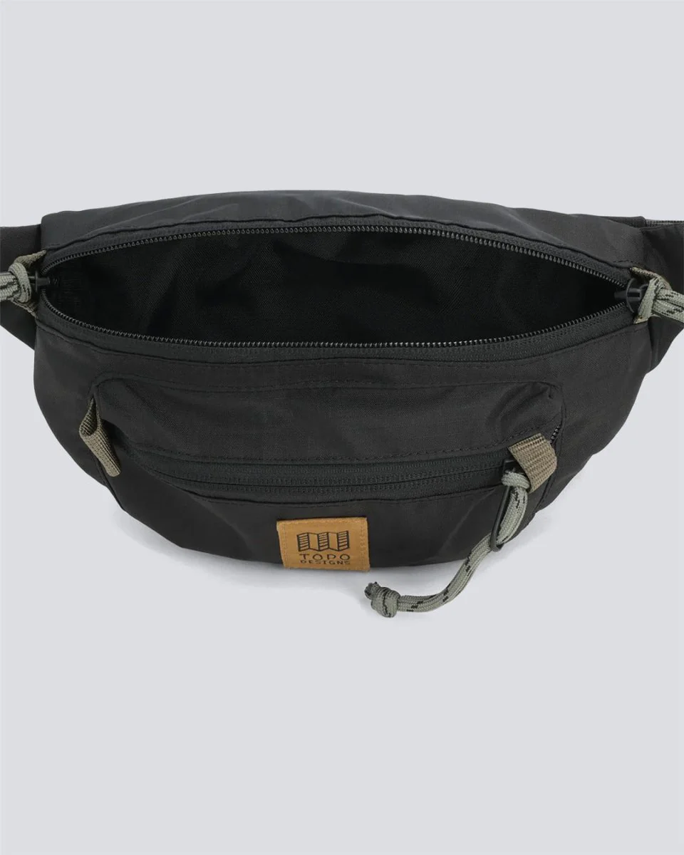 Riñonera Topo Designs Mountain Waist Pack Negro Unisex - Image 2