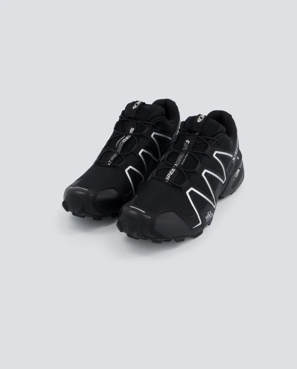 Salomon Speedcross 3 Negro Y Plateado Hombre - Image 7