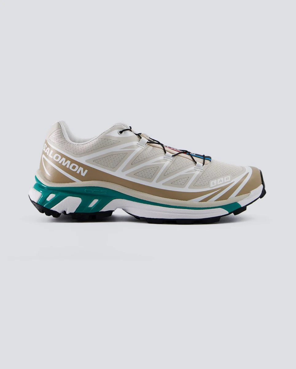 Salomon XT-6 Beige y Verde Hombre