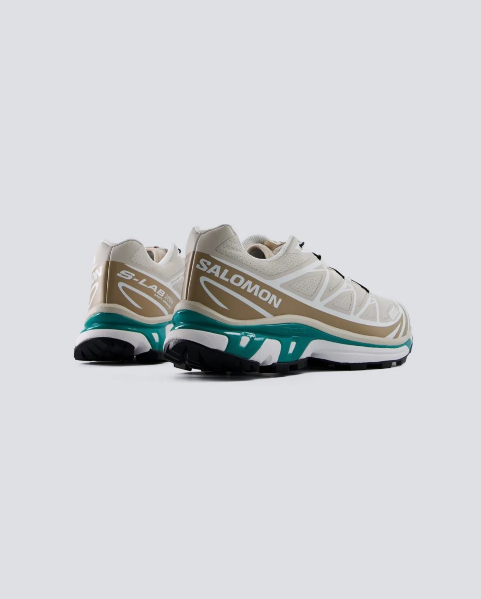 Salomon XT-6 Beige y Verde Hombre - Image 4