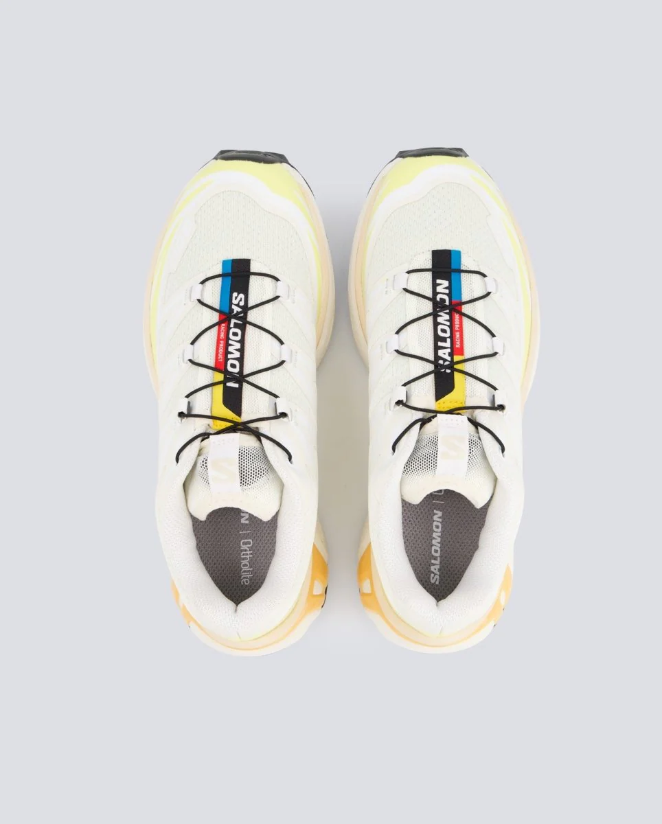 Salomon Xt-6 Blanco Y Amarillo Mujer - Image 3