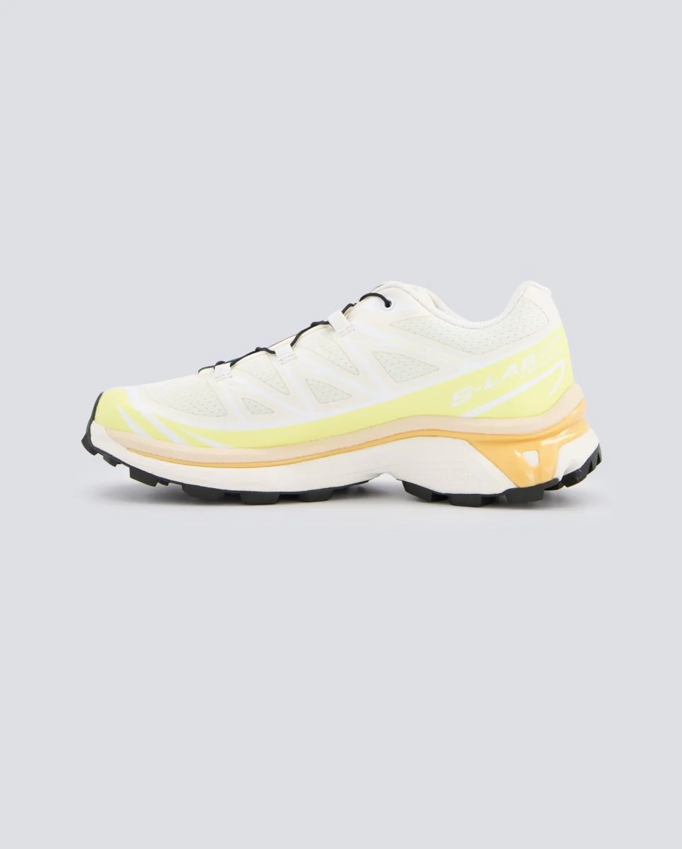 Salomon Xt-6 Blanco Y Amarillo Mujer - Image 4