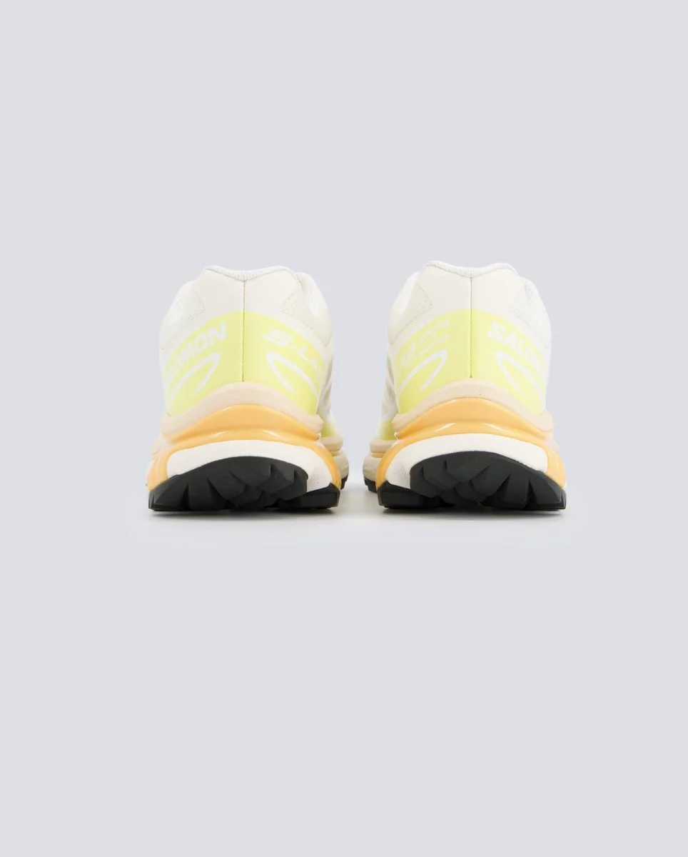 Salomon Xt-6 Blanco Y Amarillo Mujer - Image 6