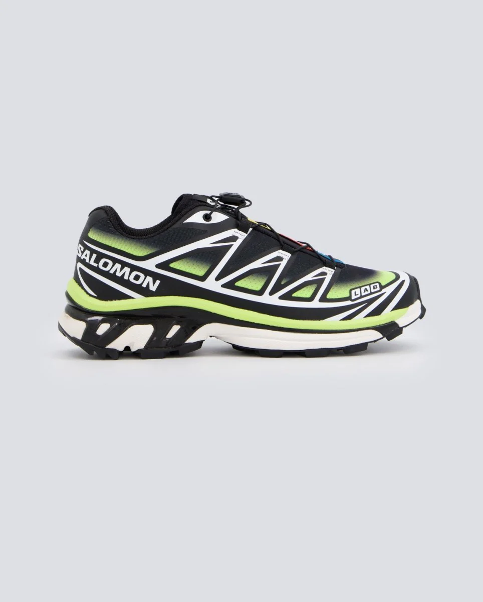 Salomon Xt-6 Skyline Negro Y Verde Hombre