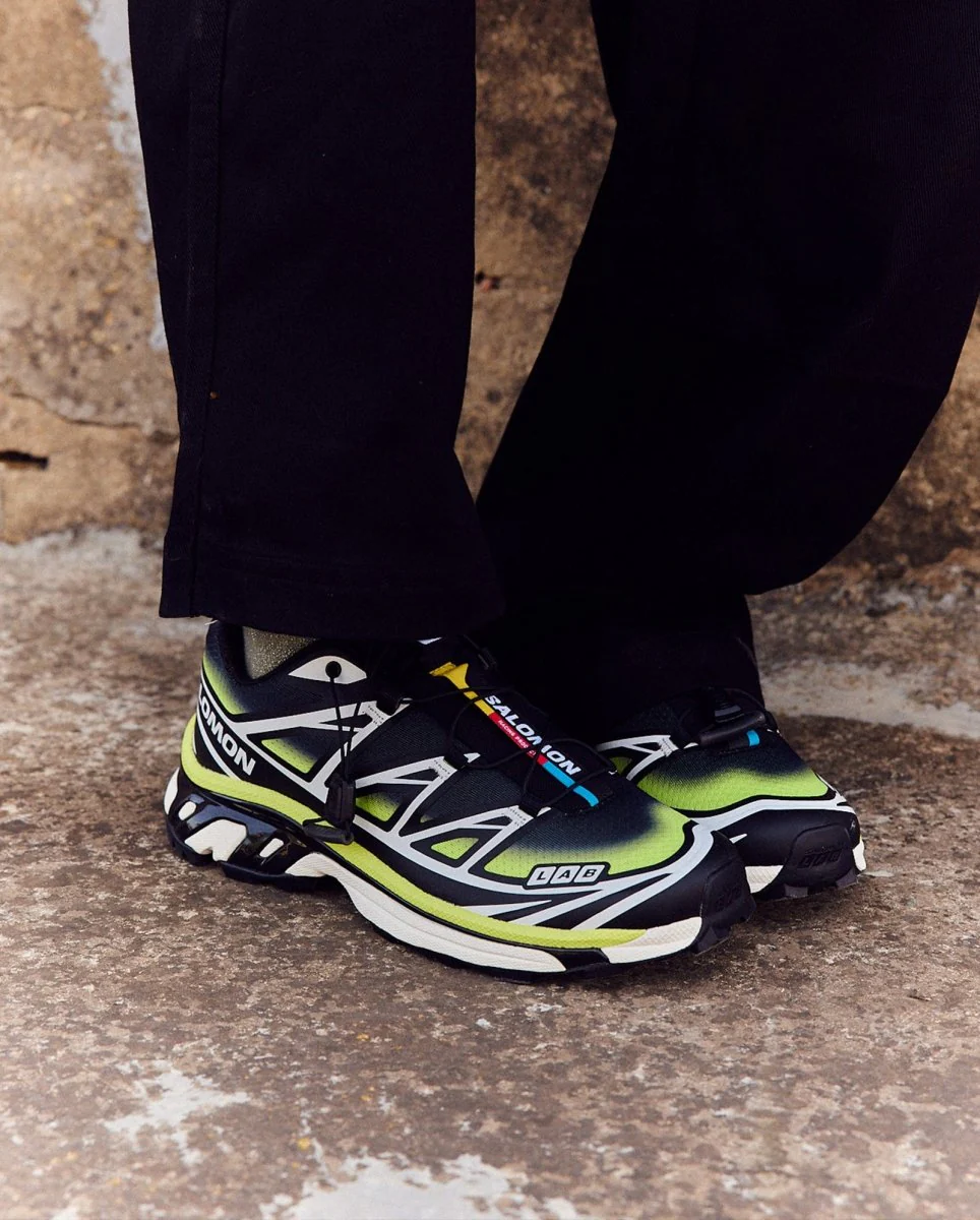 Salomon Xt-6 Skyline Negro Y Verde Hombre - Image 2