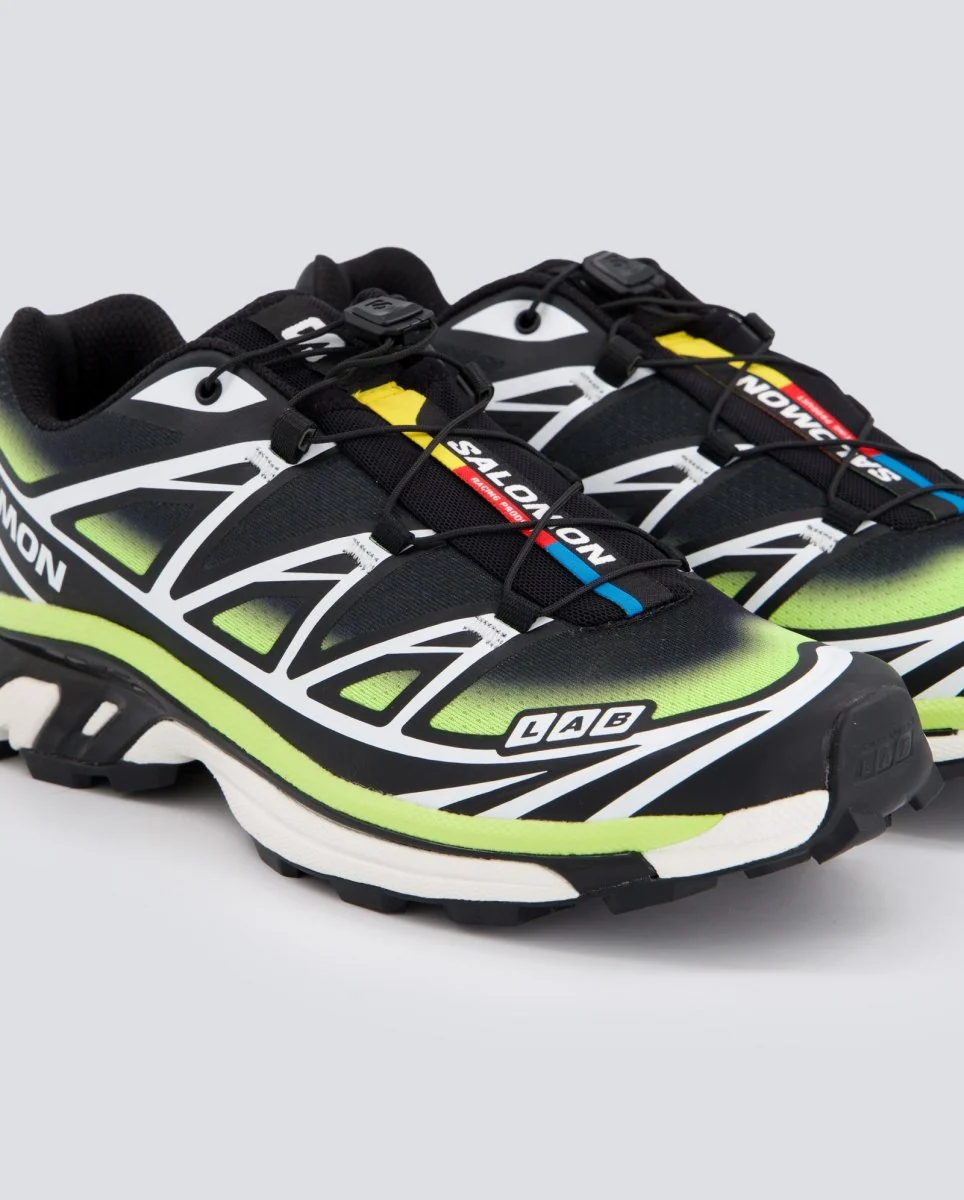 Salomon Xt-6 Skyline Negro Y Verde Hombre - Image 3