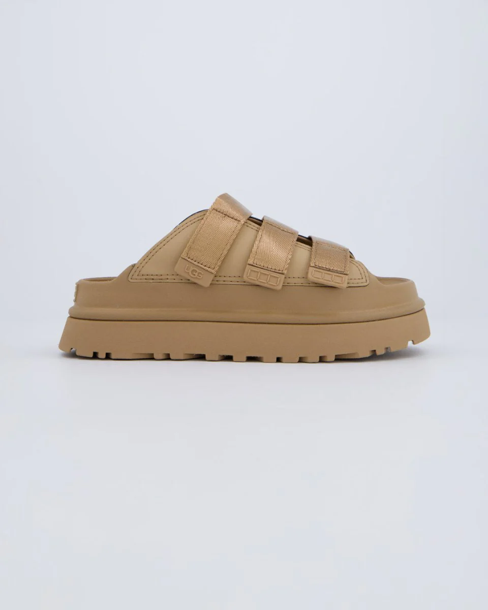Sandalias Ugg Goldenglow Slide Marrón Mujer