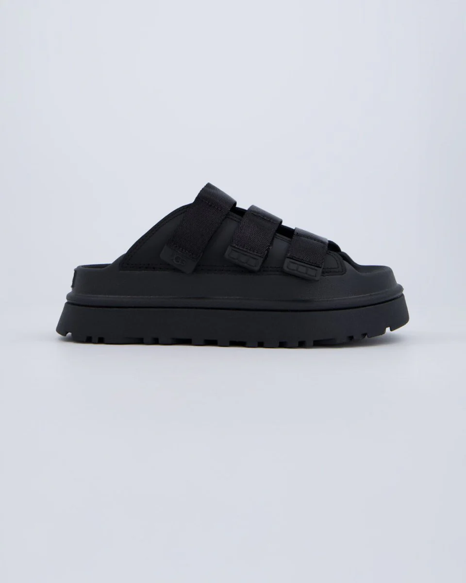 Sandalias Ugg Goldenglow Slide Negro Mujer