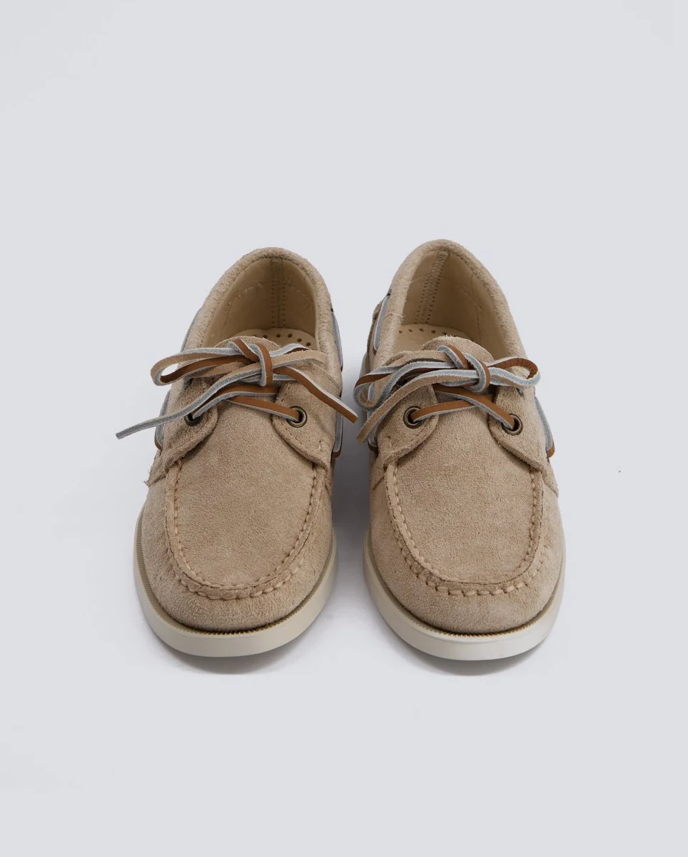 Sebago  Portland Flesh Out Beige Mujer - Image 4