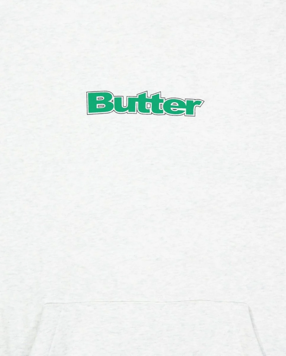 Sudadera Butter Goods Outline Logo Gris Unisex - Image 3