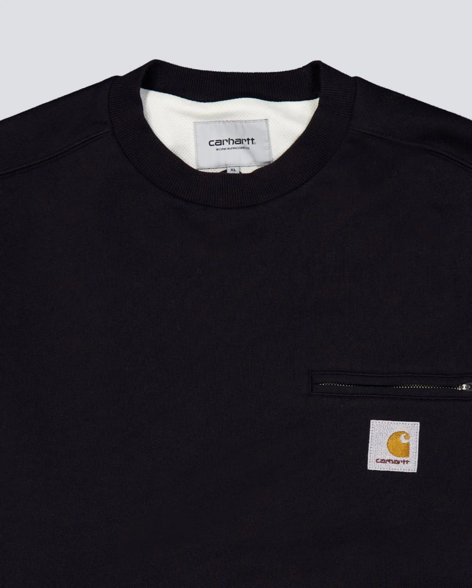 Sudadera Carhartt WIP Detroit Negra Unisex - Image 5