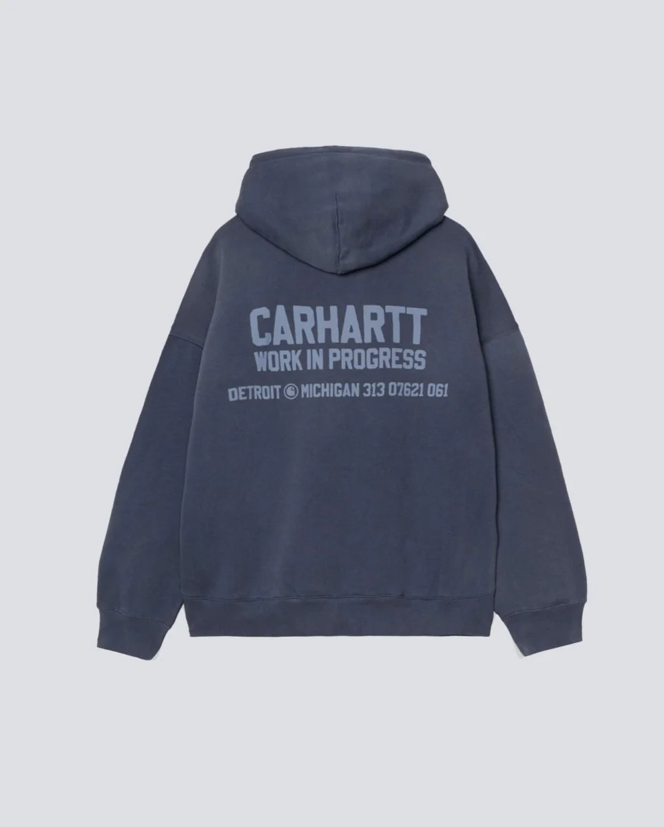 Sudadera Carhartt WIP Distance Azul Hombre - Image 2