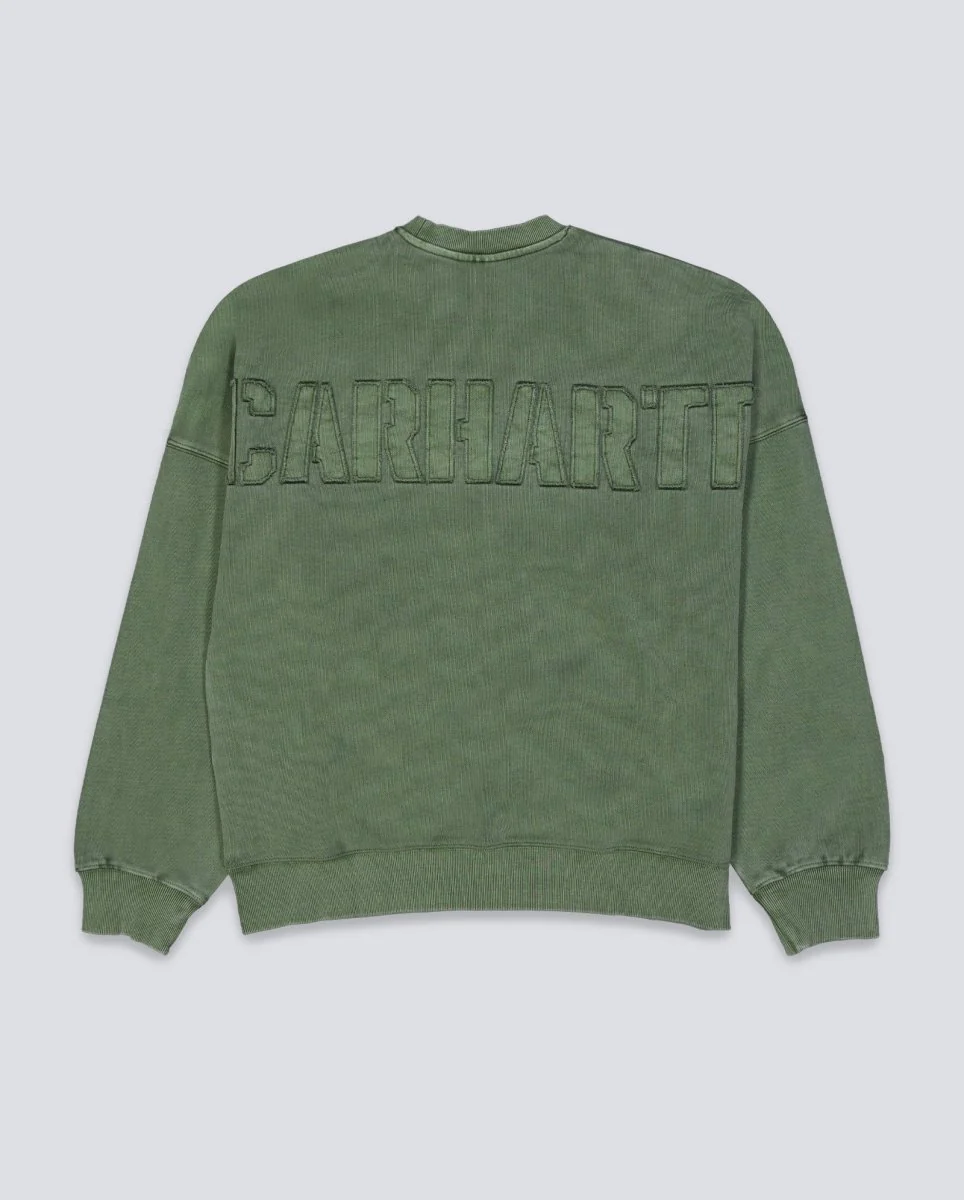 Sudadera Carhartt WIP RGGD Verde Hombre - Image 3