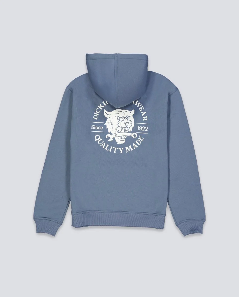 Sudadera Dickies Wrench Con Capucha Azul Unisex - Image 3