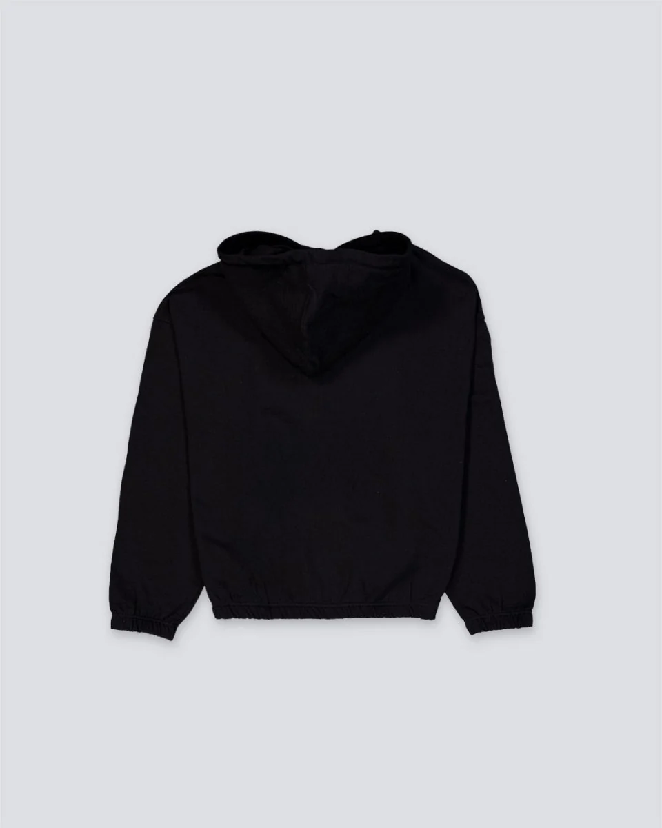 Sudadera Wasted Paris Varg Boxy Zip Negro Unisex - Image 3