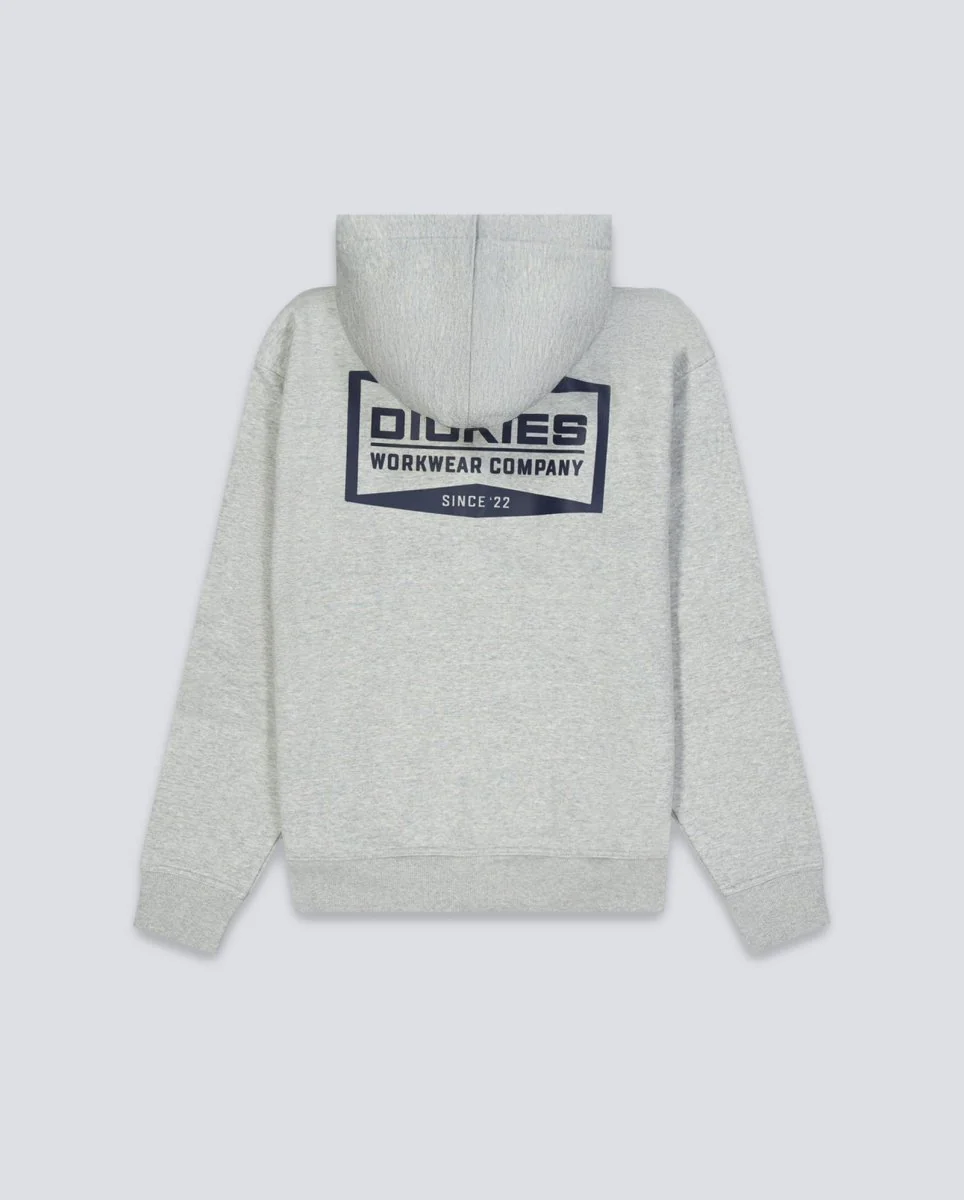 Sudadera Dickies Bolivar Fz Hoodie Gris Hombre - Image 2