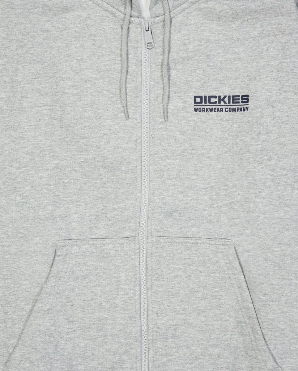 Sudadera Dickies Bolivar Fz Hoodie Gris Hombre - Image 3