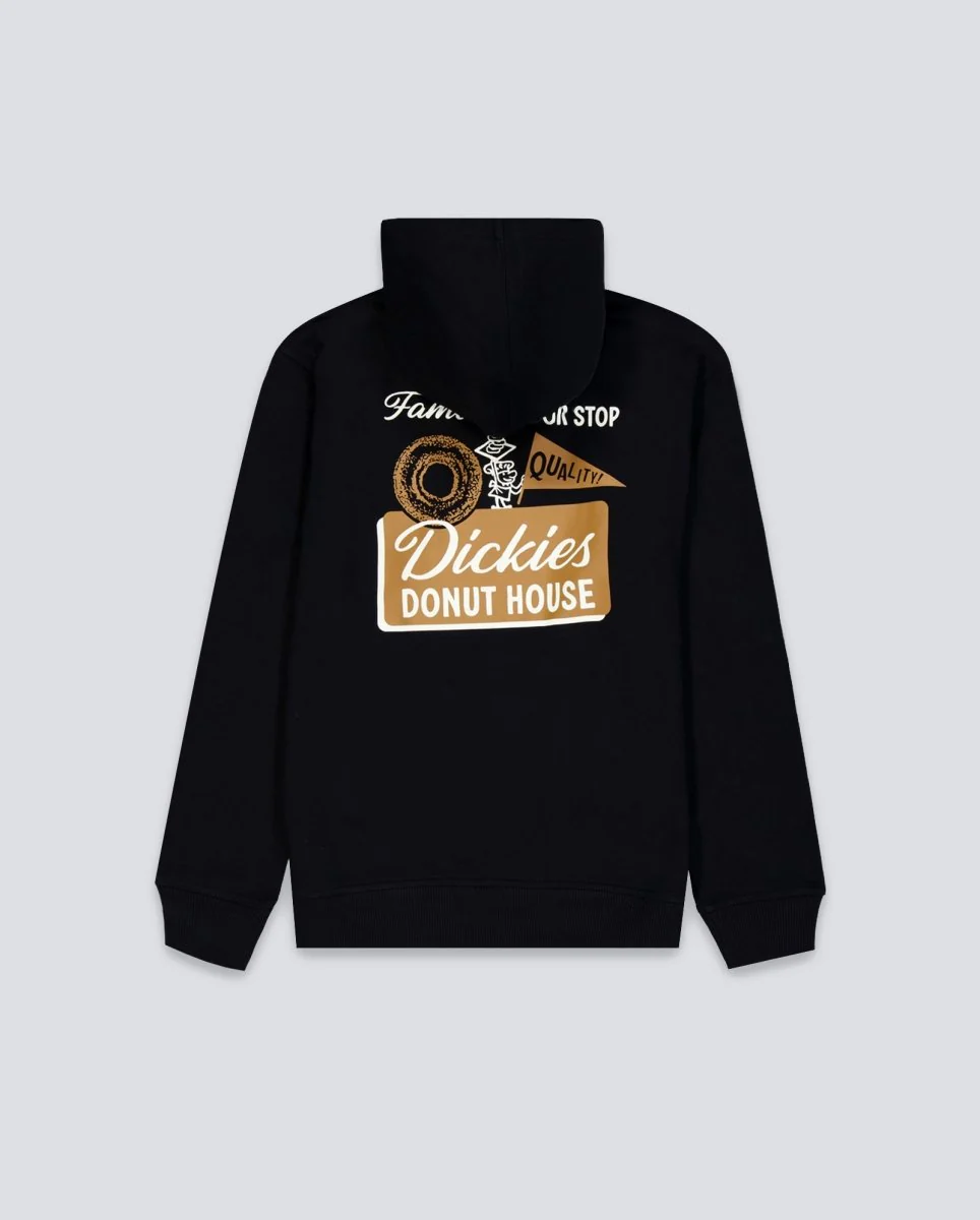 Sudadera Dickies Donut House Negro Hombre - Image 3