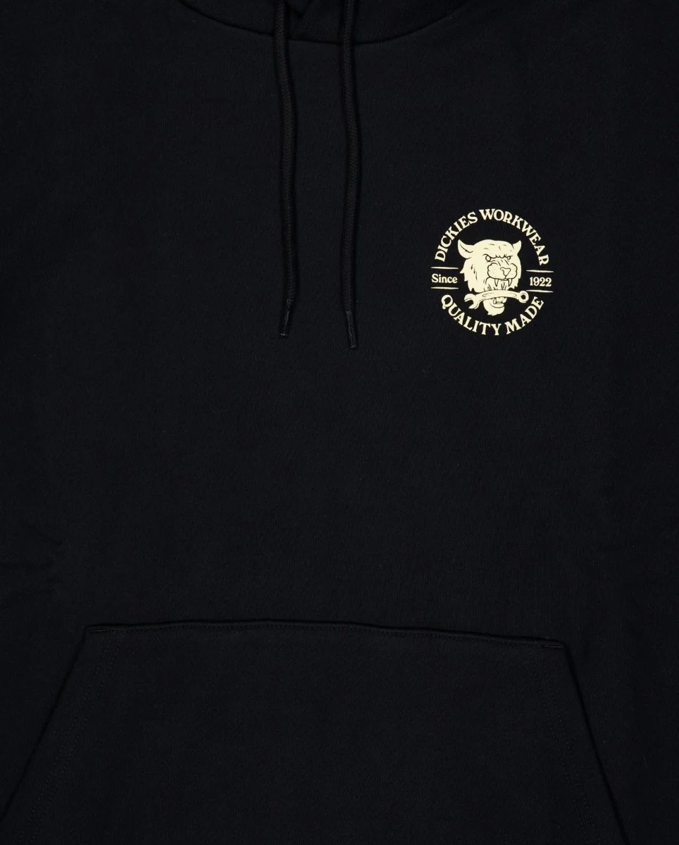 Sudadera Dickies Wrench Negro Unisex - Image 2