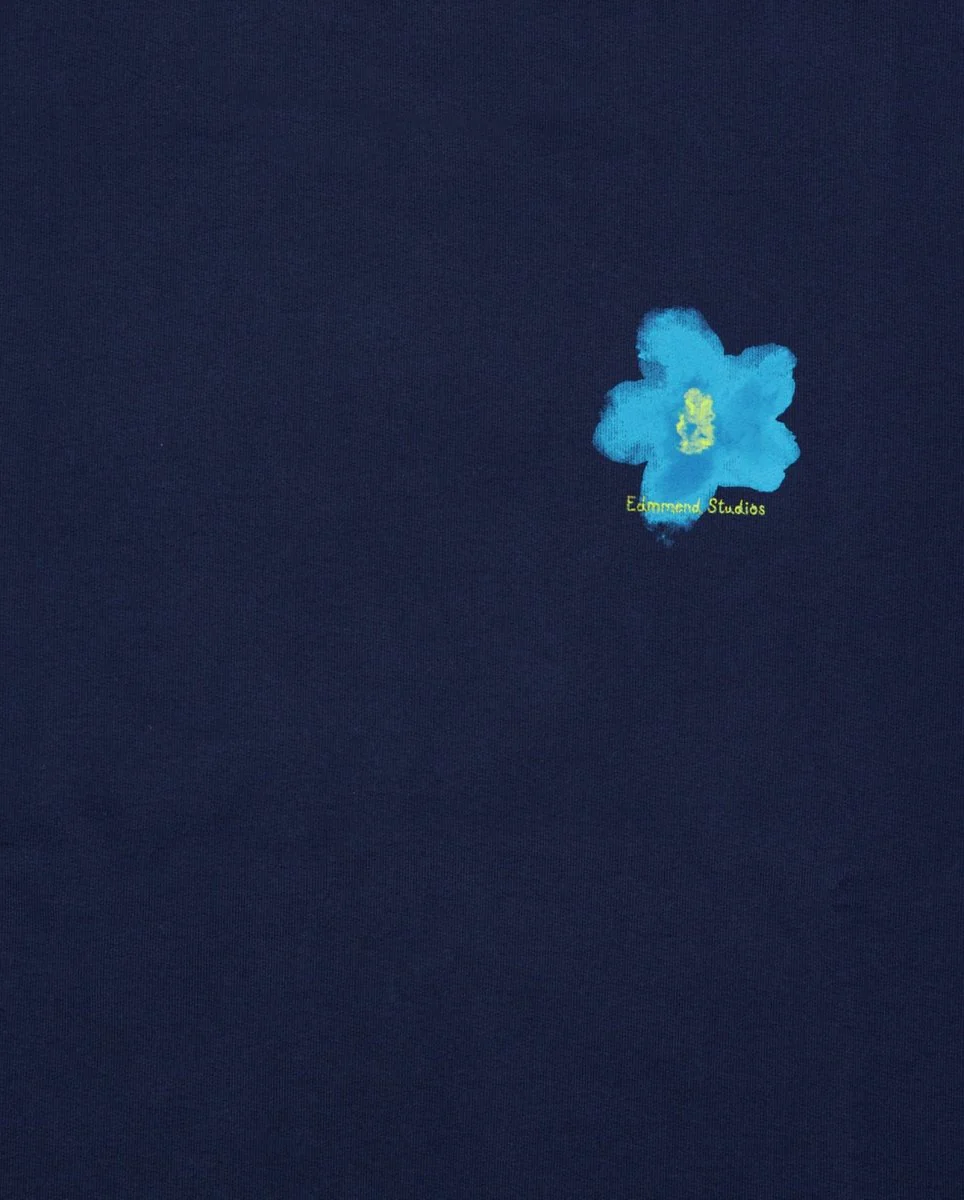 Sudadera Edmmond Studios Garden Azul Marino Hombre - Image 2