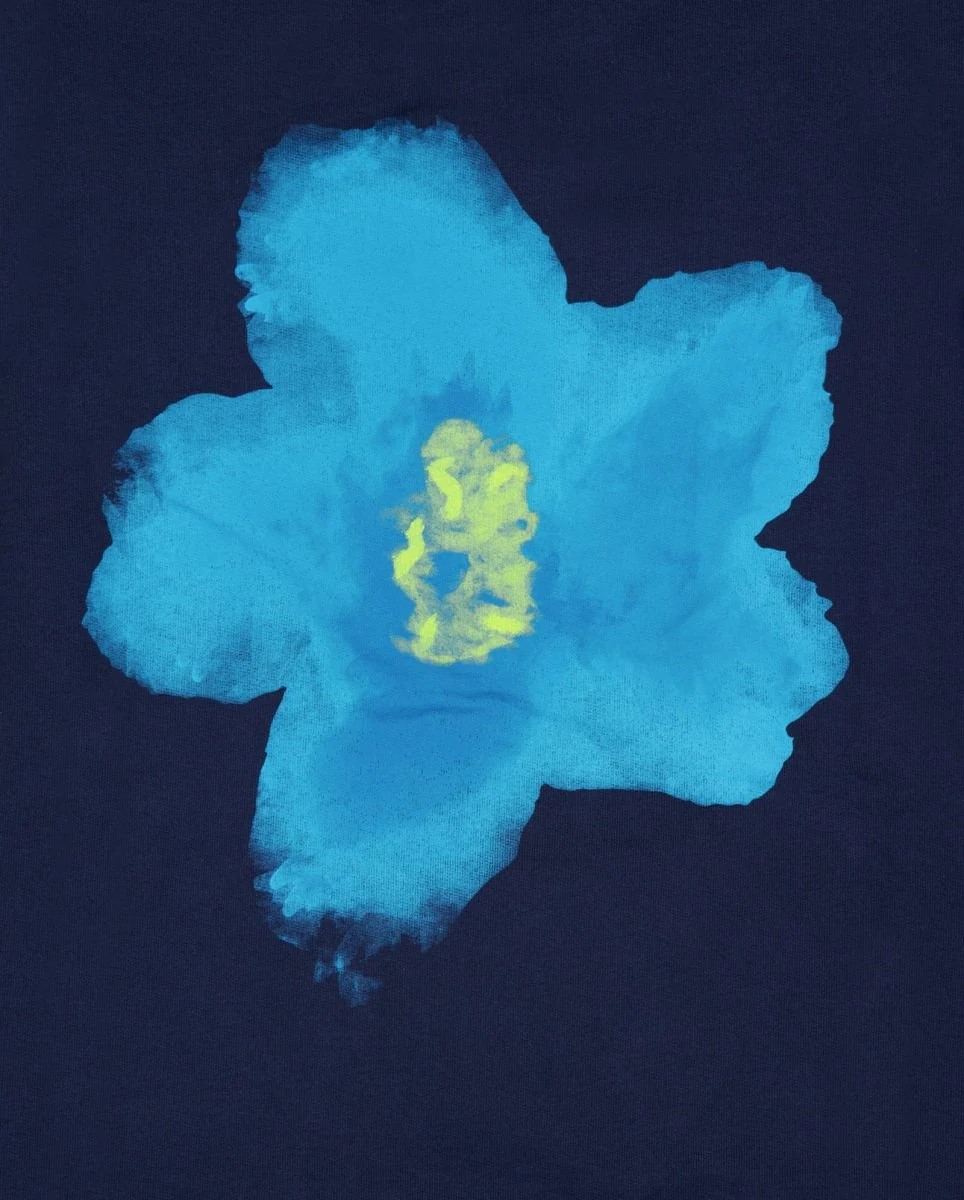 Sudadera Edmmond Studios Garden Azul Marino Hombre - Image 4