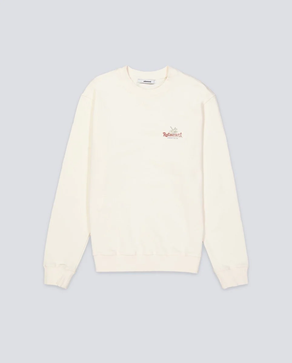 Sudadera Edmmond Studios Piano Bar Beige Unisex