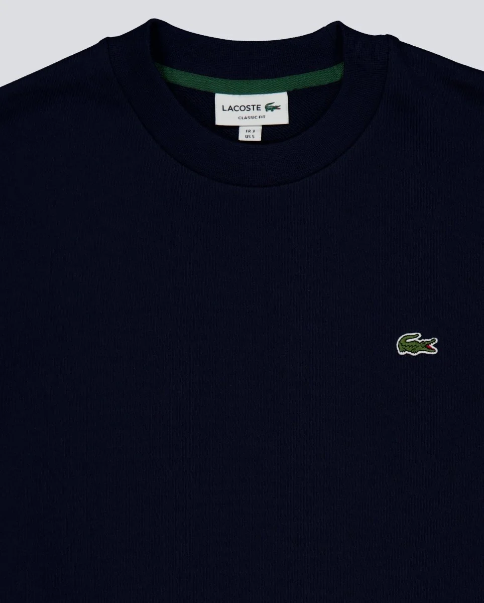 Sudadera Lacoste Long Sleeve Azul Unisex - Image 3