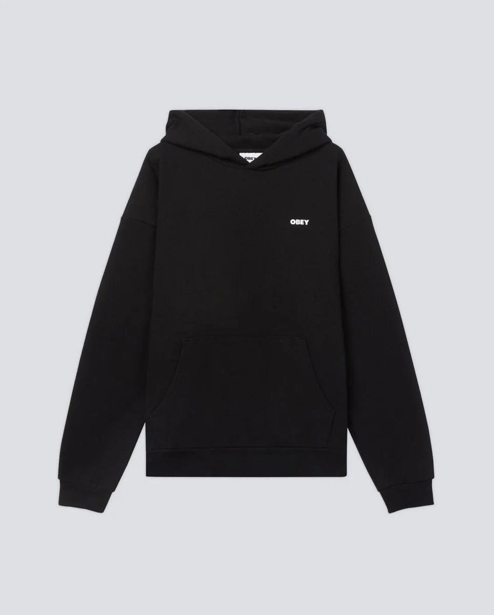 Sudadera Obey Bold Star Extra Heavy Negro Unisex