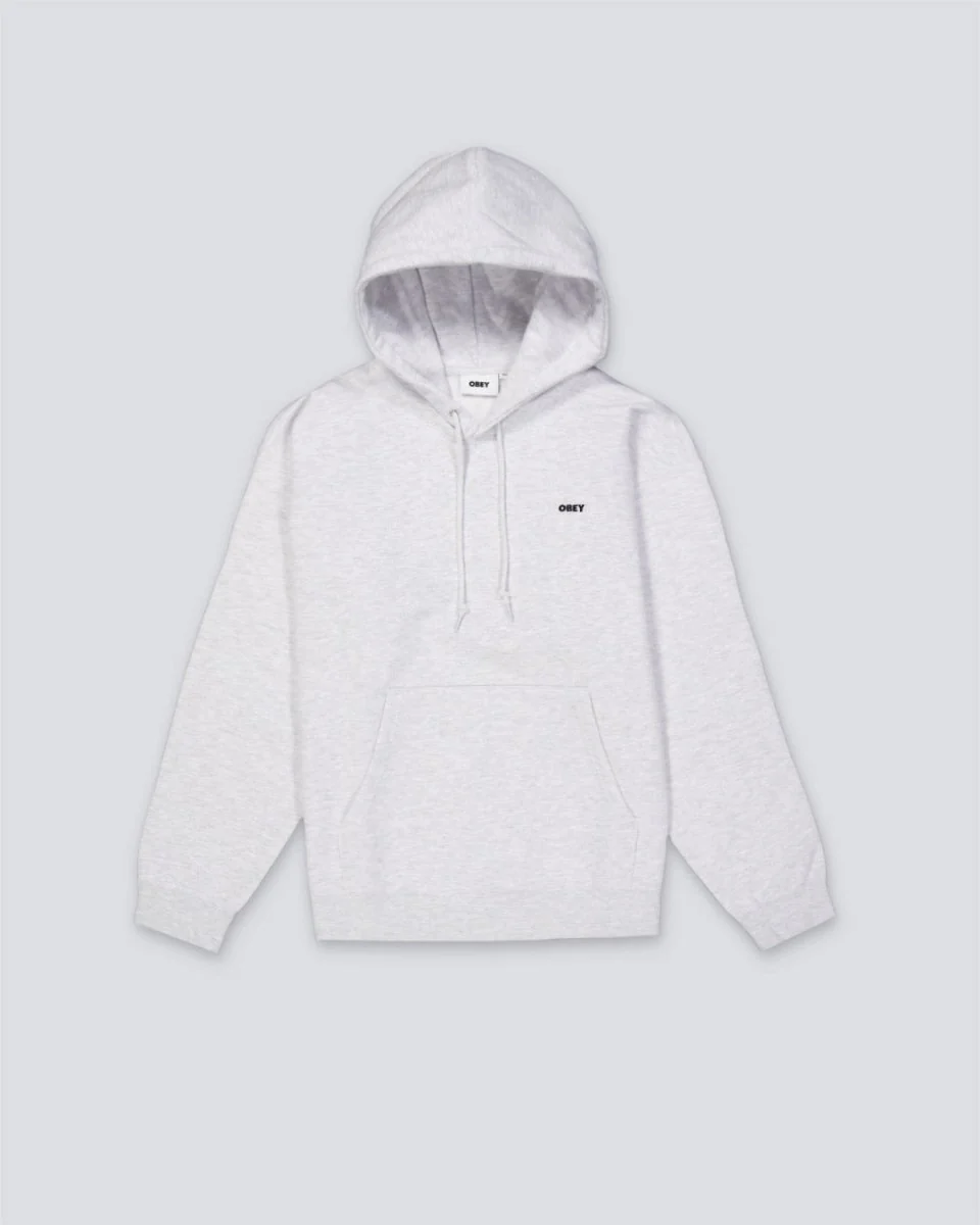 Sudadera Obey Business Hood Gris Hombre