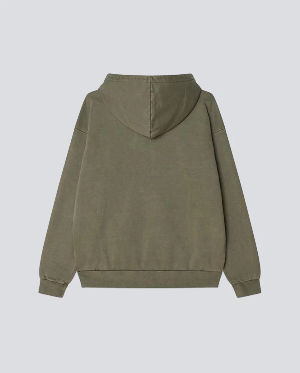 Sudadera Obey Lowercase Pigment Verde Unisex - Image 2