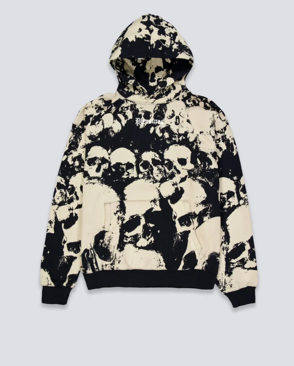 Sudadera Pleasures Despair Negra y Blanca Unisex