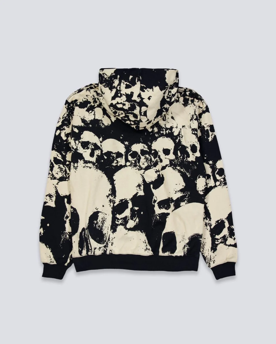 Sudadera Pleasures Despair Negra y Blanca Unisex - Image 3