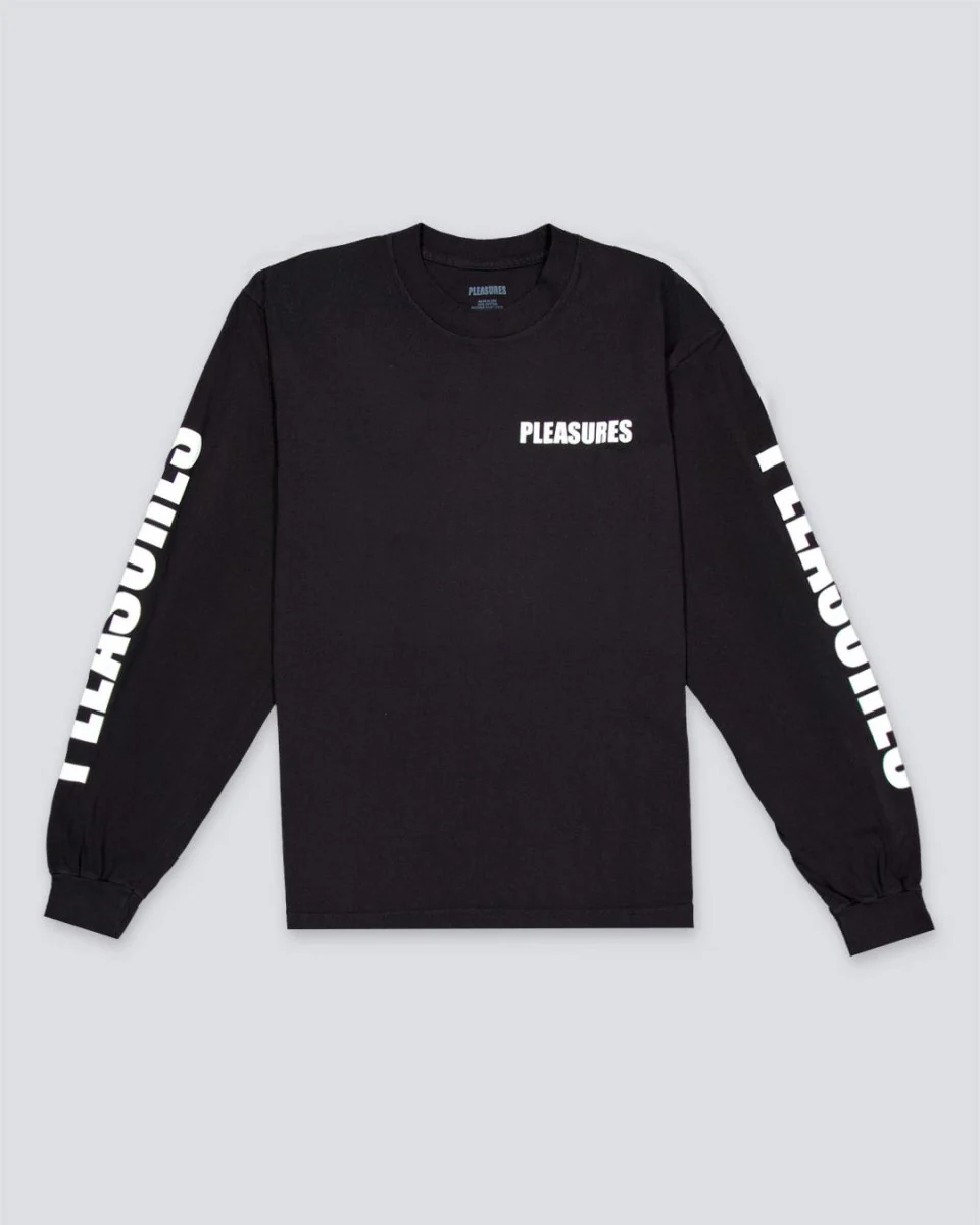 Sudadera Pleasures Impact Staff Negro Hombre